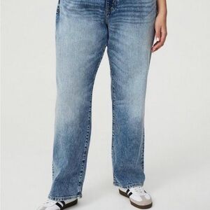 Torrid High Rise Baggy Straight Classic Jeans 16S NTW H1